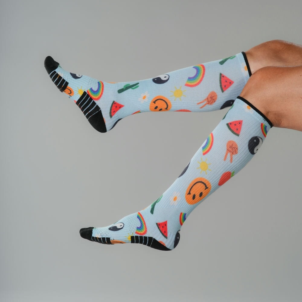 Peace Compression Socks