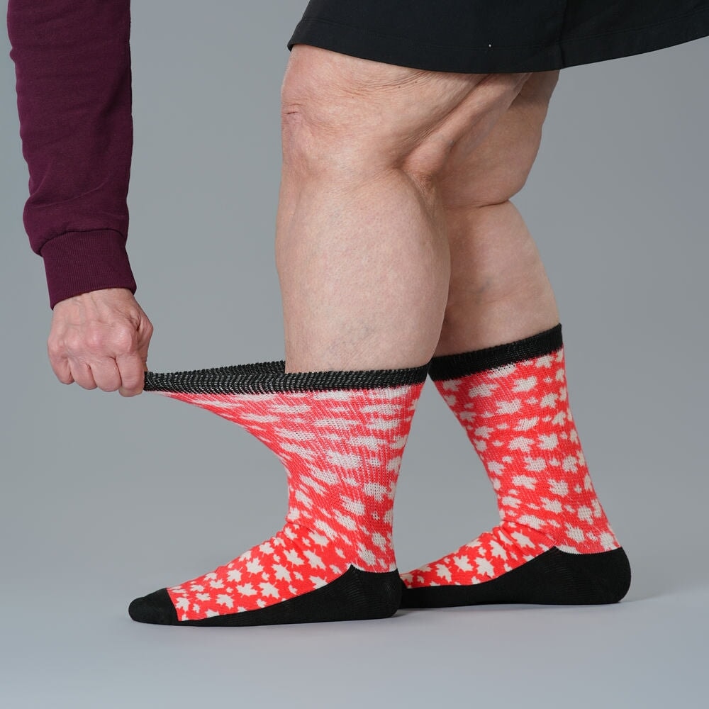 Canadian Maple EasyStretch™ Socks