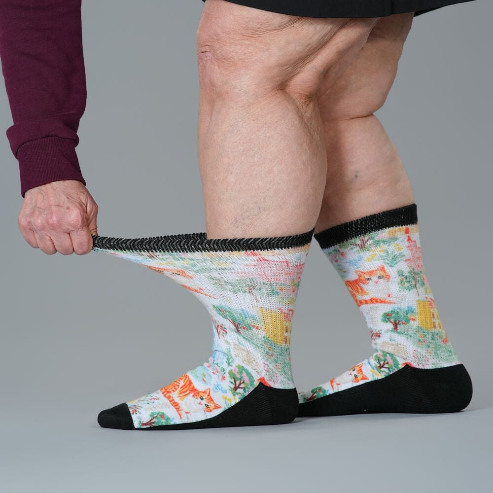 Kitty Kingdom EasyStretch™ Socks