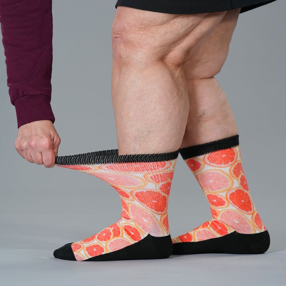 Grapefruit Dreams EasyStretch™ Socks