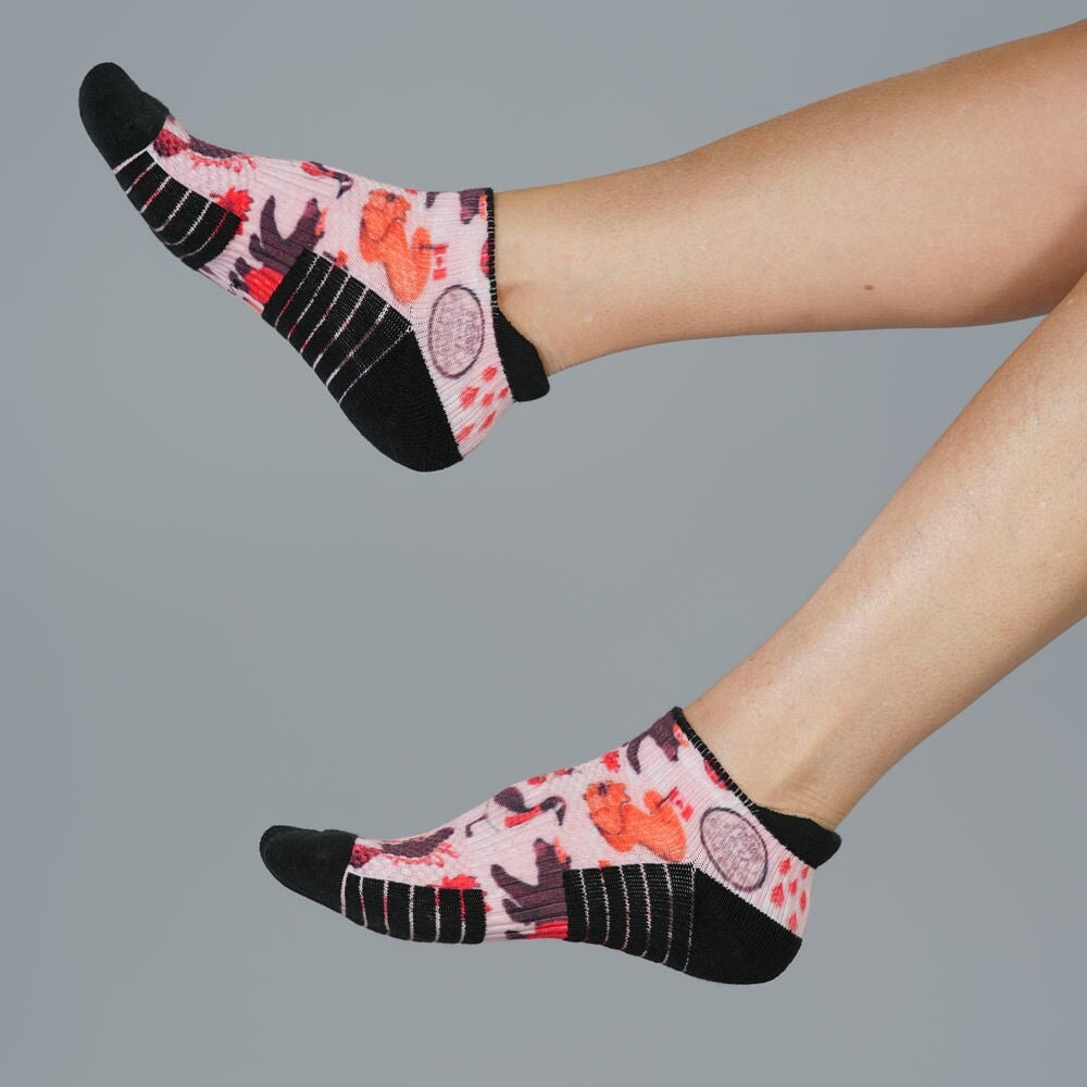 Canadian Critters Ankle Compression Socks