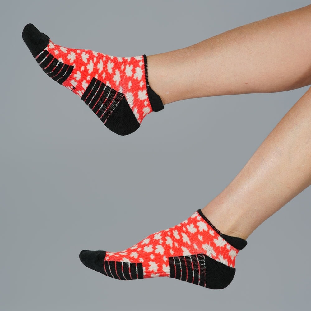 Canadian Maple Ankle Compression Socks