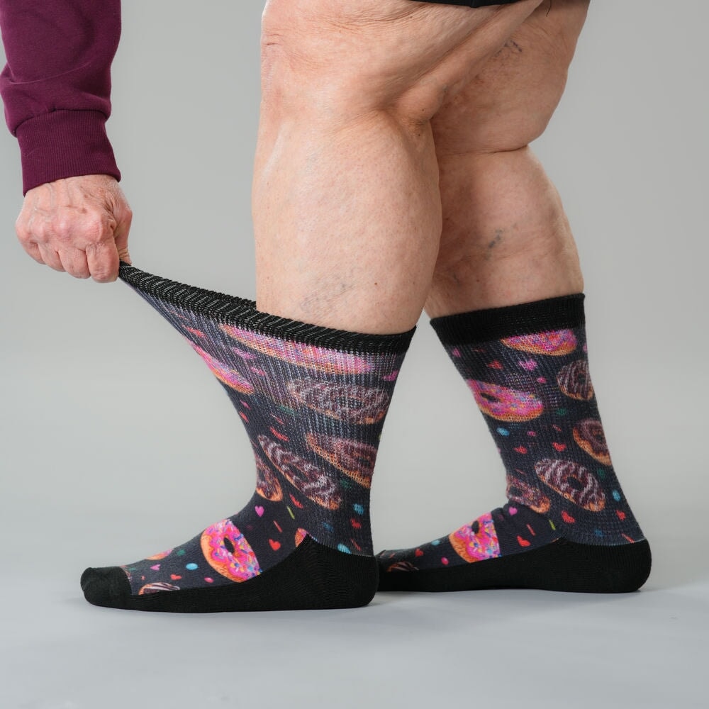Donut Delight EasyStretch™ Socks