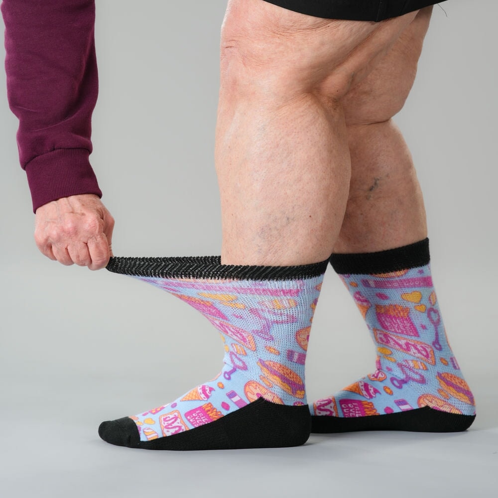 Snacks EasyStretch™ Socks