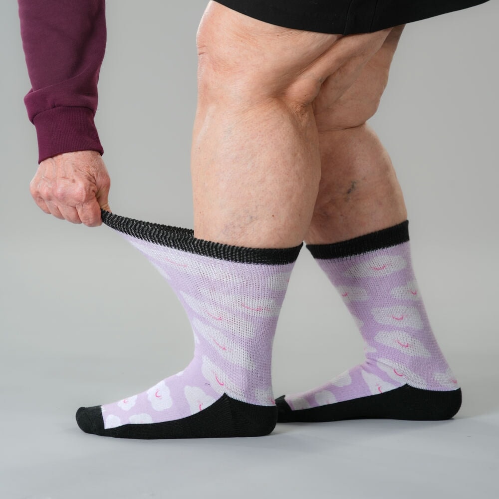 Happy Clouds EasyStretch™ Socks