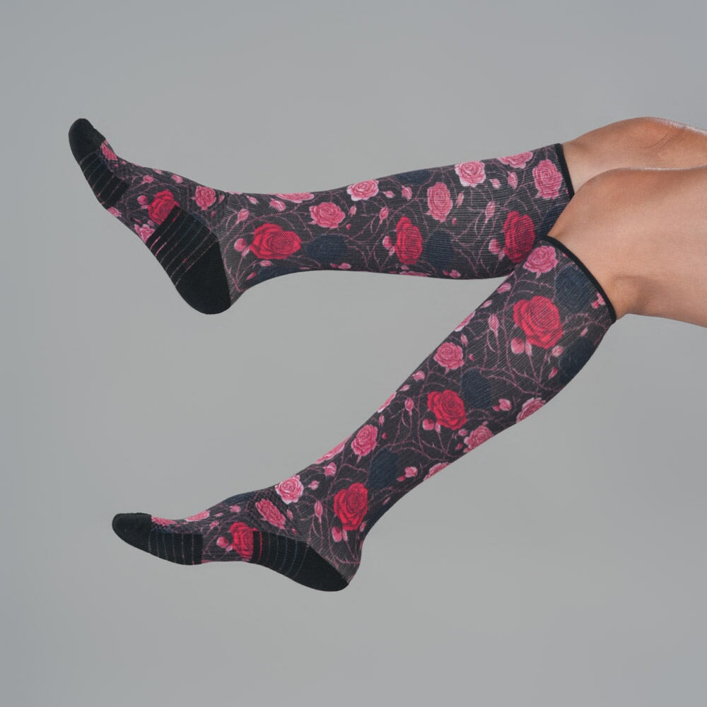 Dark Love Compression Socks