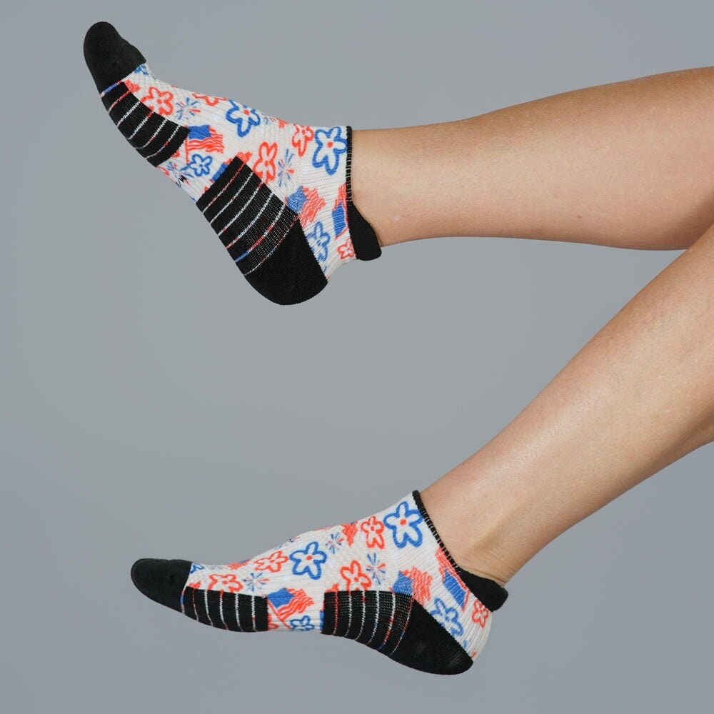 American Nostalgia Ankle Compression Socks