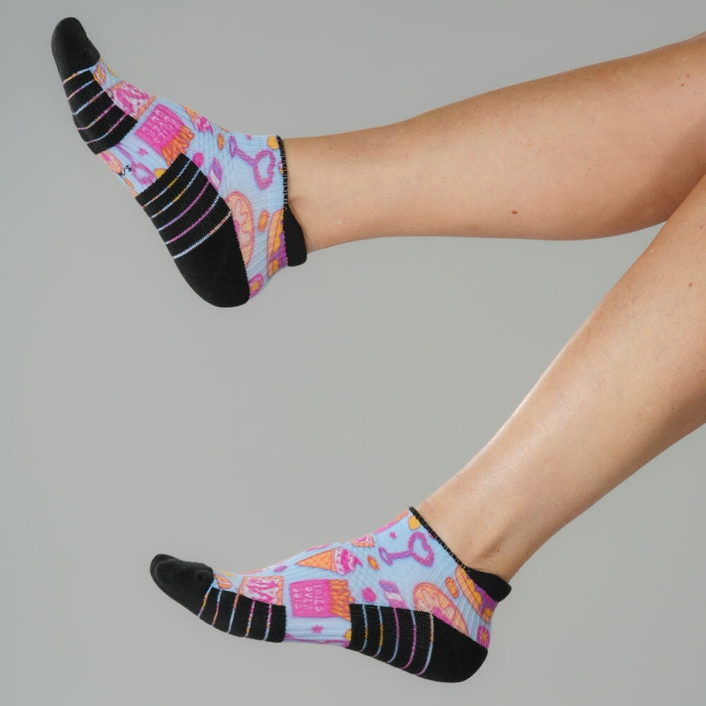 Snacks Ankle Compression Socks