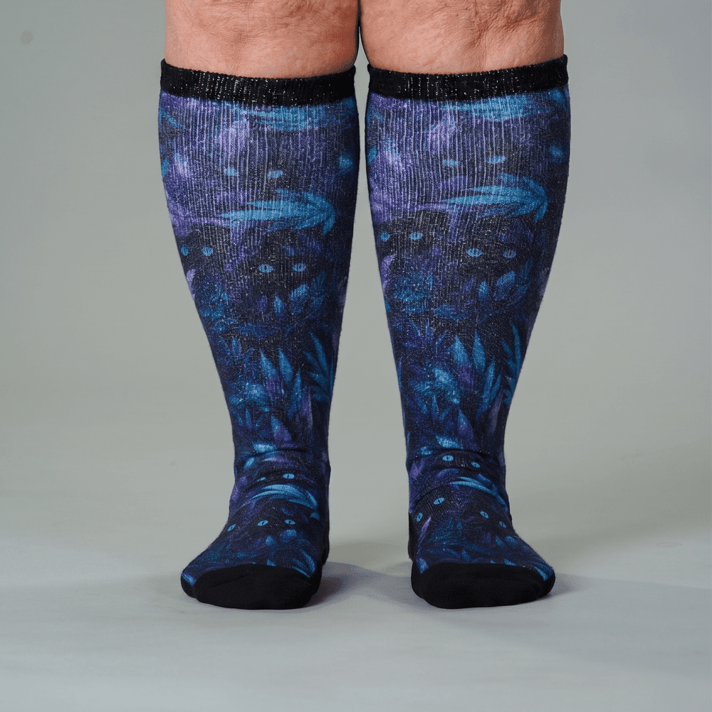 Cozy Cats EasyStretch™ Socks 5-Pack Bundle
