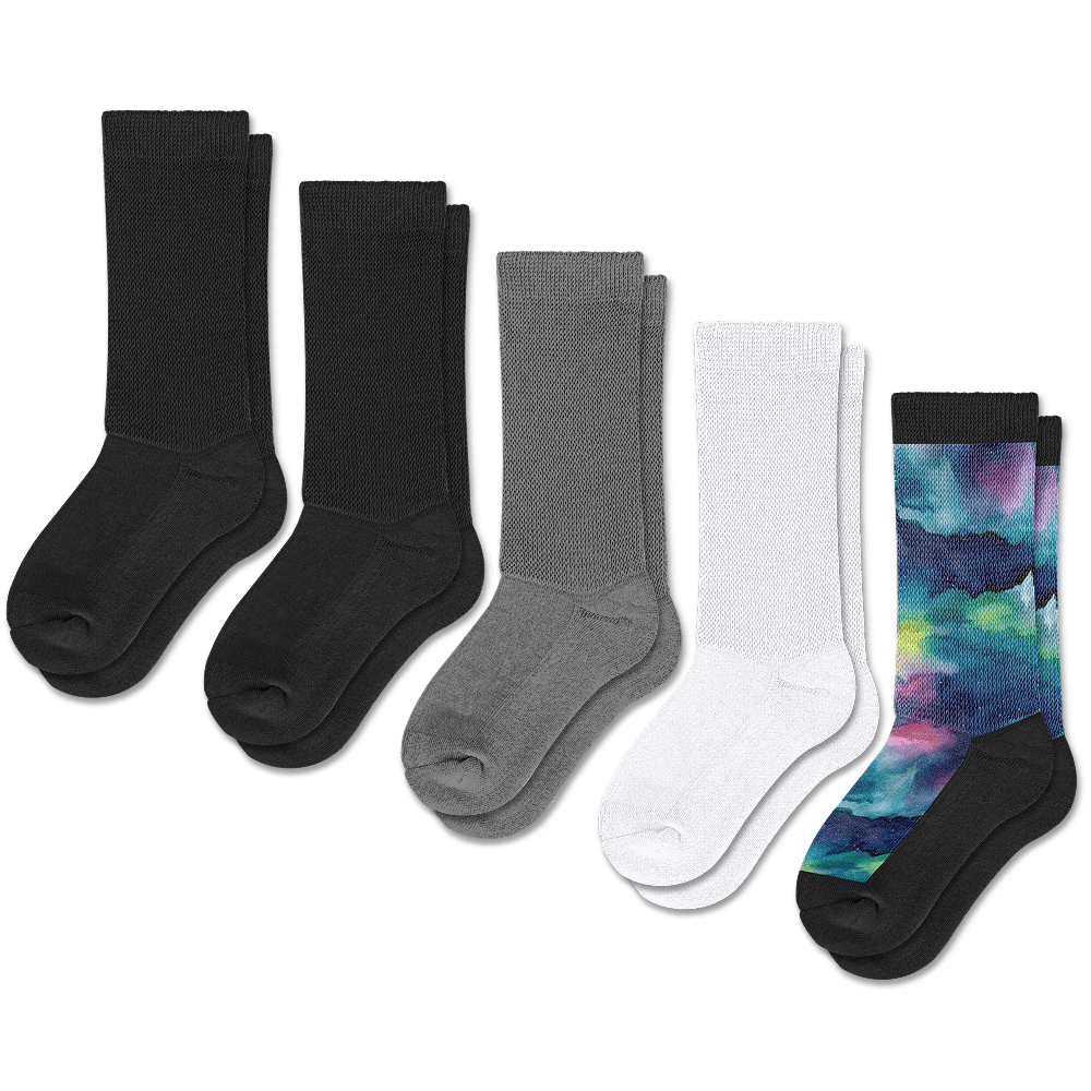 Classic Comfort EasyStretch™ Socks Bundle 5-Pack