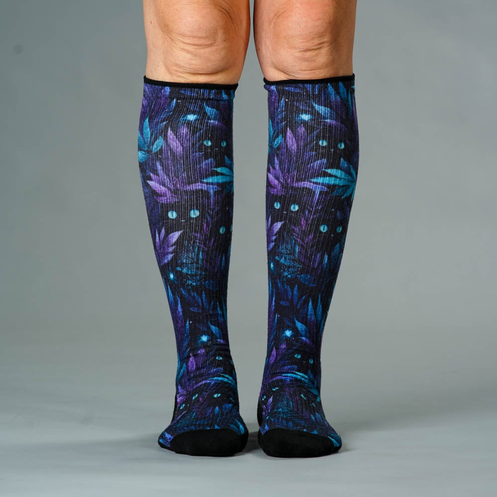 Cozy Cats Compression Socks 5-Pack Bundle