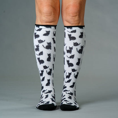 Cozy Cats Compression Socks 5-Pack Bundle