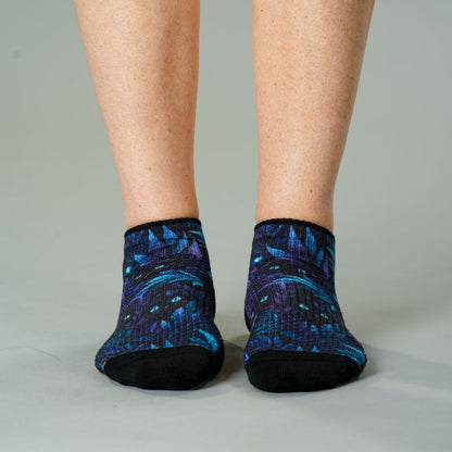 Cozy Cats Ankle Compression Socks 5-Pack Bundle