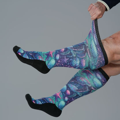 Iridescent Sealife EasyStretch™ Socks