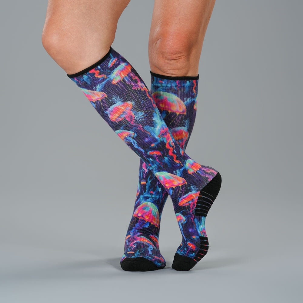 Neon Tide Compression Socks 5-Pack Bundle