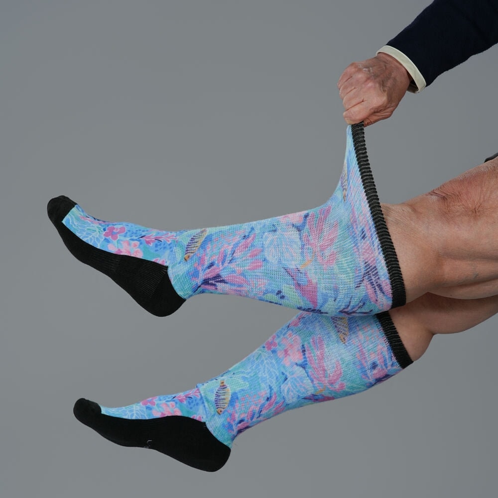 Pastel Reef EasyStretch™ Socks