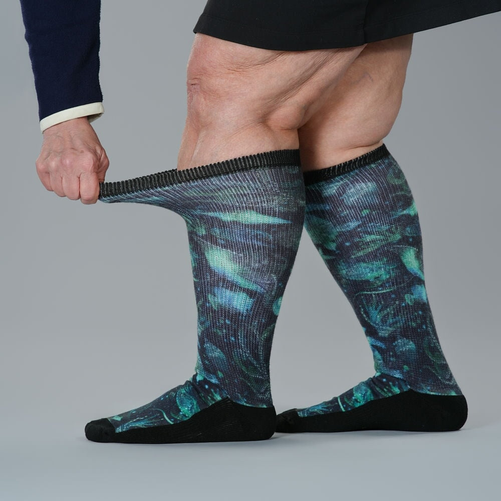 Mandala Ocean EasyStretch™ Socks