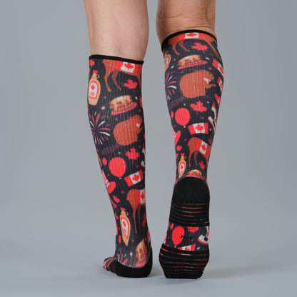Oh! Canada Compression Socks