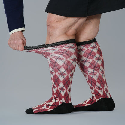 Canadian Argyle EasyStretch™ Socks