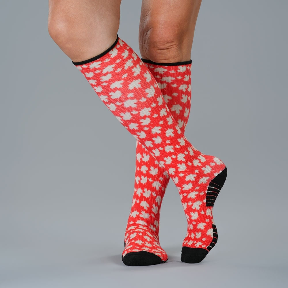 Canadian Maple Compression Socks