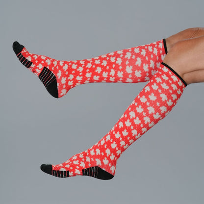 Canadian Maple Compression Socks