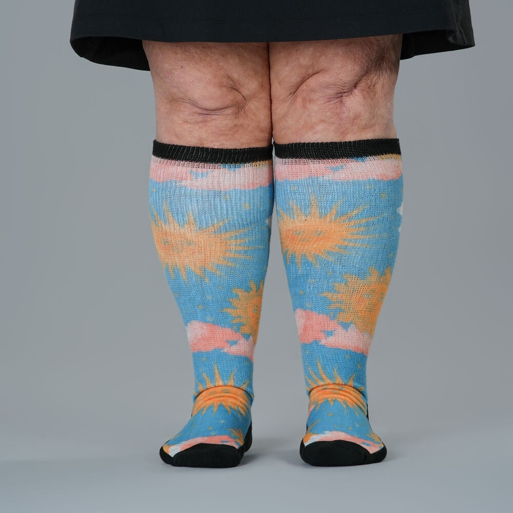 Celestial Summer EasyStretch™ Socks