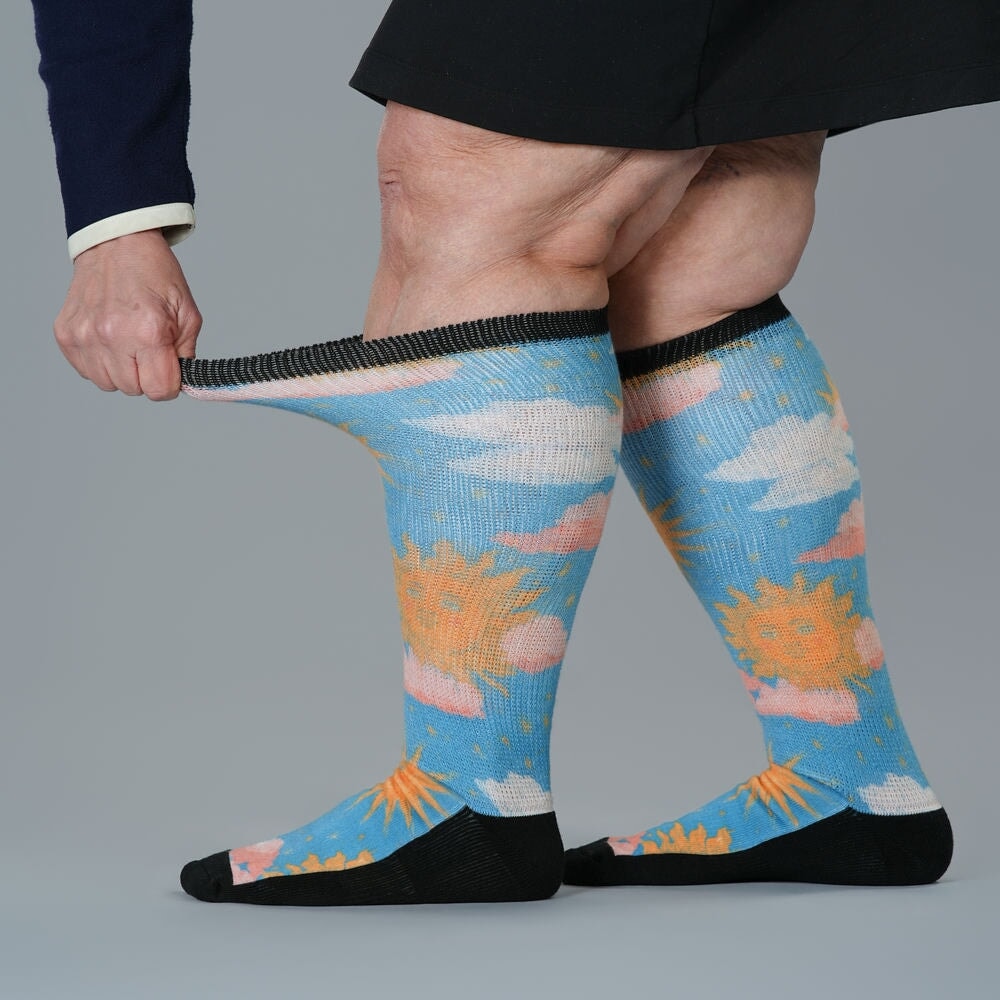 Celestial Summer EasyStretch™ Socks
