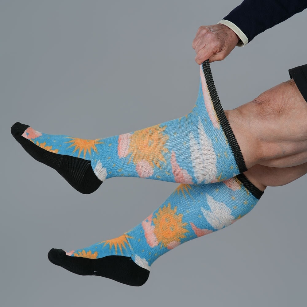 Celestial Summer EasyStretch™ Socks