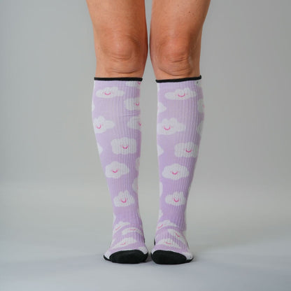 Happy Clouds Compression Socks