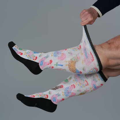 Rooster Razzle EasyStretch™ Socks