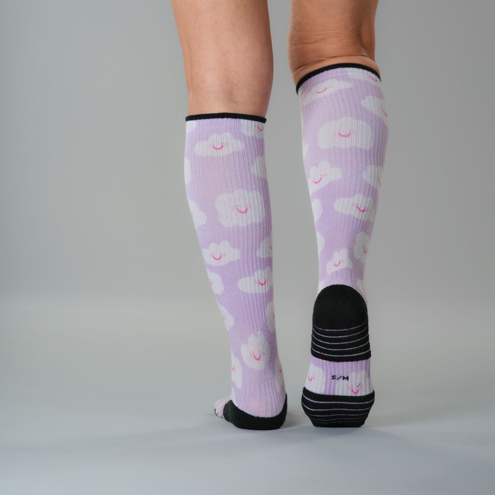 Happy Clouds Compression Socks