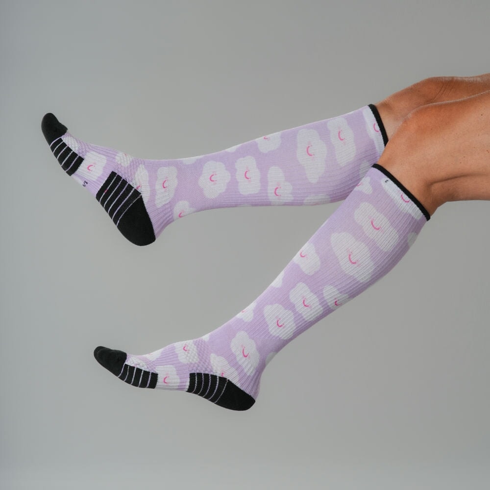 Happy Clouds Compression Socks