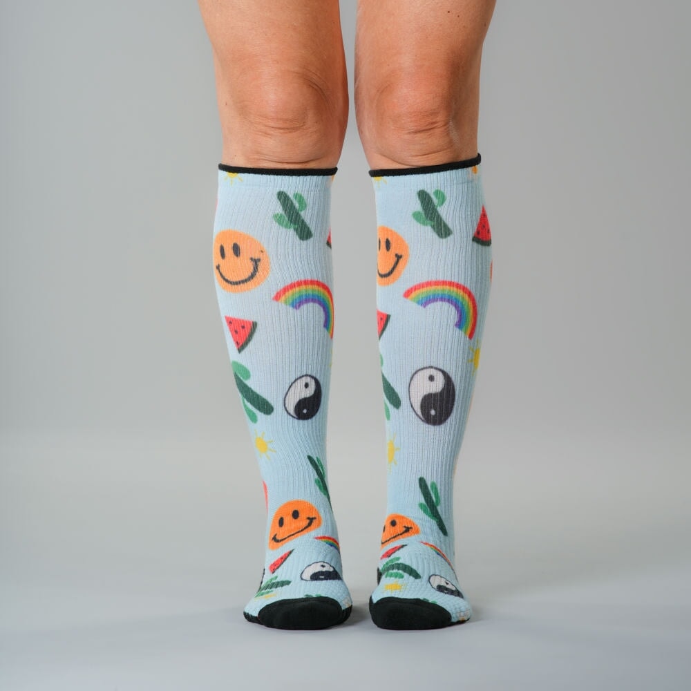 Peace Compression Socks