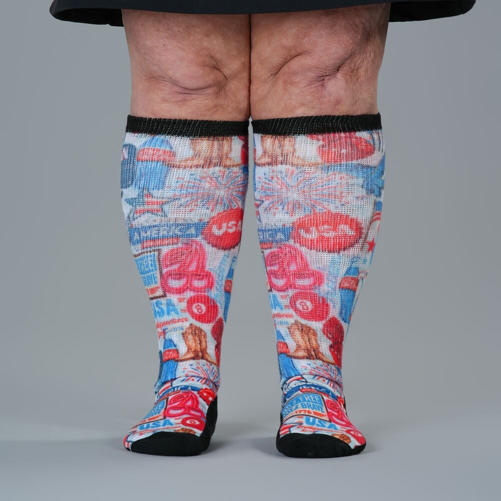 All American EasyStretch™ Socks 5-Pack Bundle