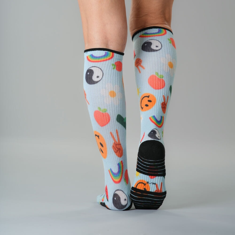 Peace Compression Socks