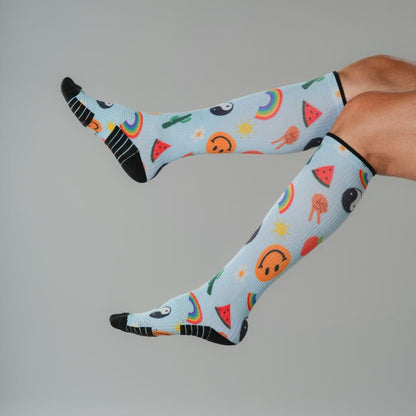 Peace Compression Socks