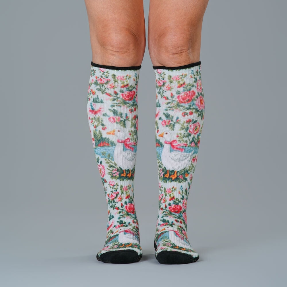 Goose Manor Compression Socks