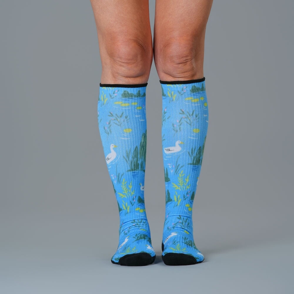 On the Pond Compression Socks