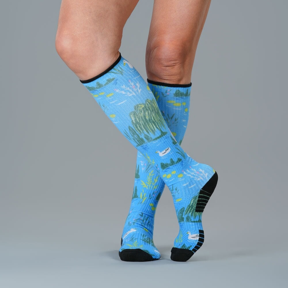 On the Pond Compression Socks