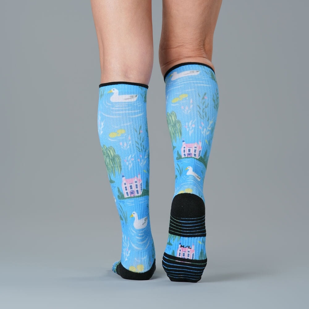 On the Pond Compression Socks