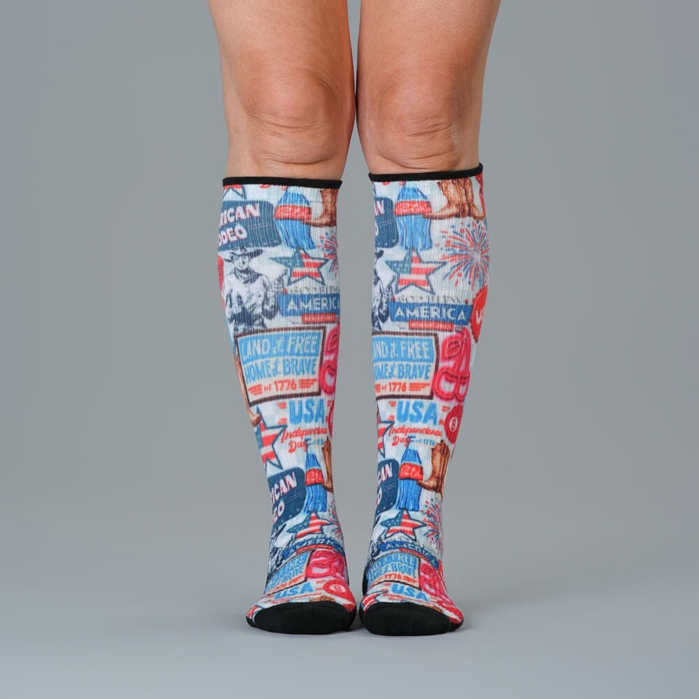 All American Compression Socks 5-Pack Bundle