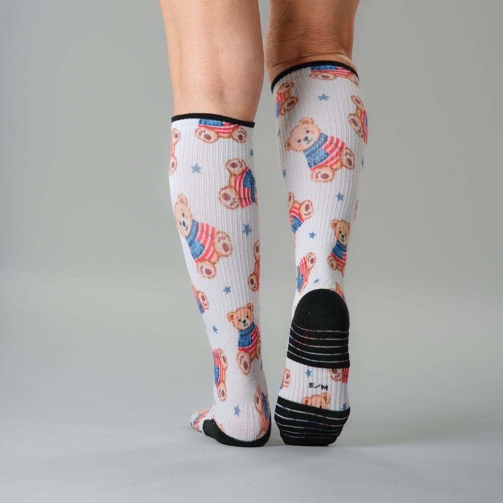 Freedom Bears Compression Socks
