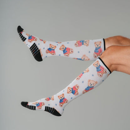 Freedom Bears Compression Socks