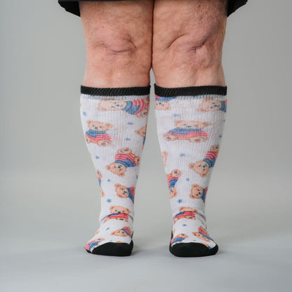 Freedom Bears EasyStretch™ Socks