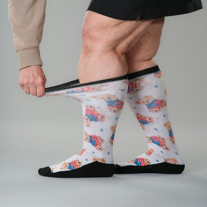 Freedom Bears EasyStretch™ Socks