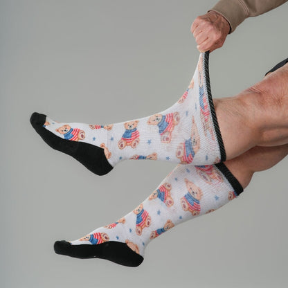 Freedom Bears EasyStretch™ Socks