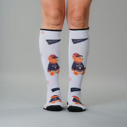 Baseball Bears Compression Socks
