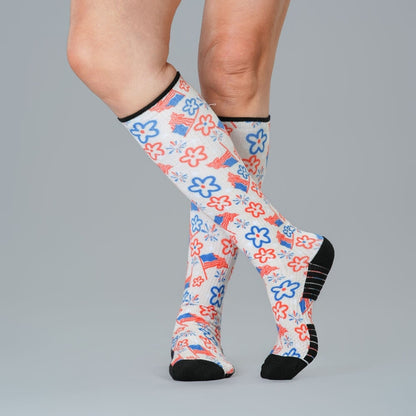 American Nostalgia Compression Socks