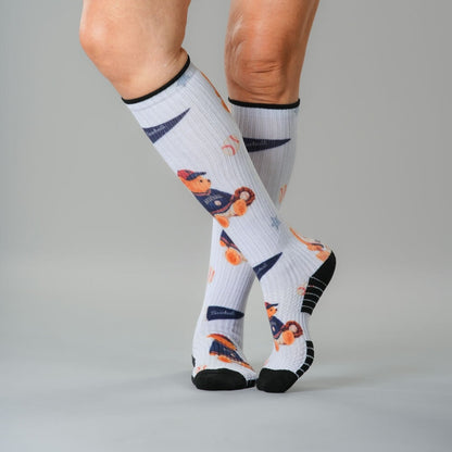 Baseball Bears Compression Socks