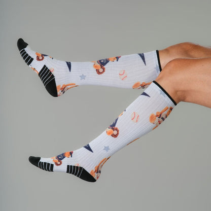 Baseball Bears Compression Socks